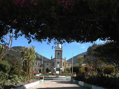 Parque principal de Arcabuco